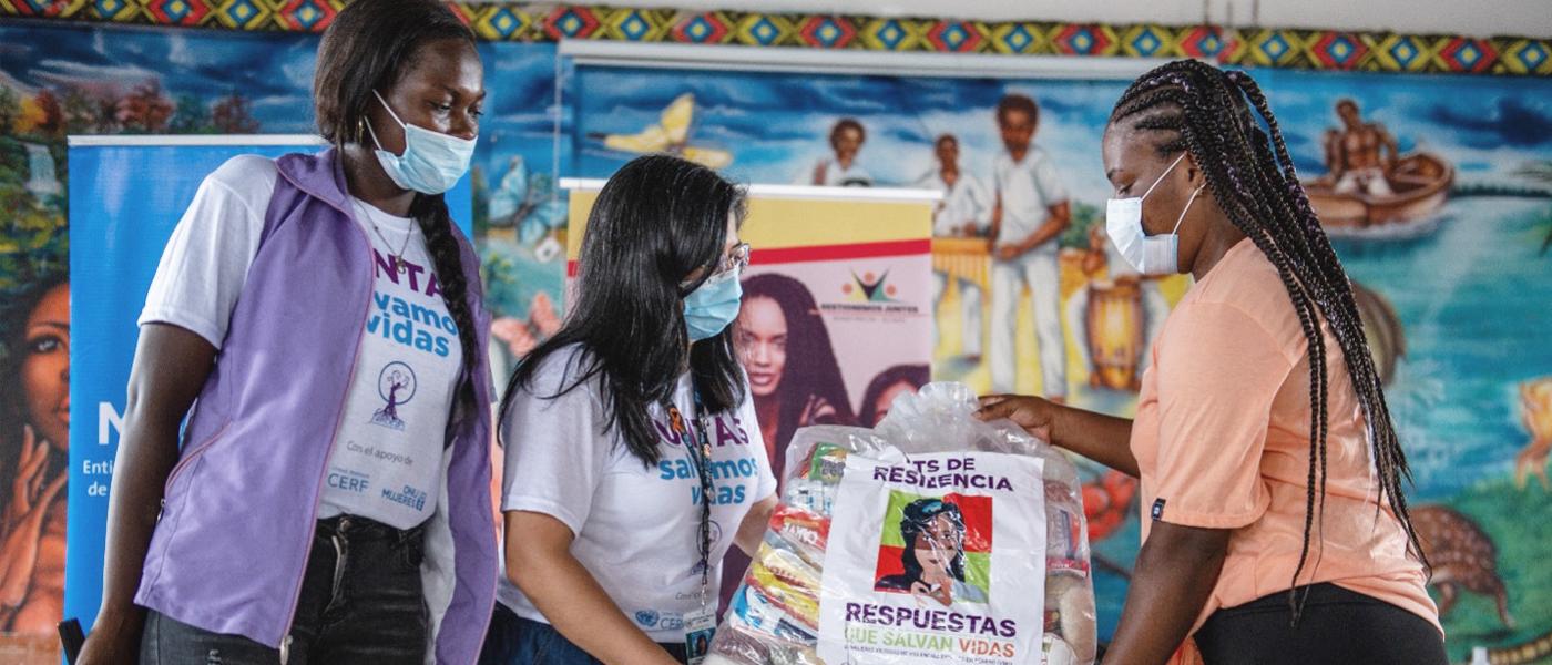 Colombia - A helping hand during very difficult times