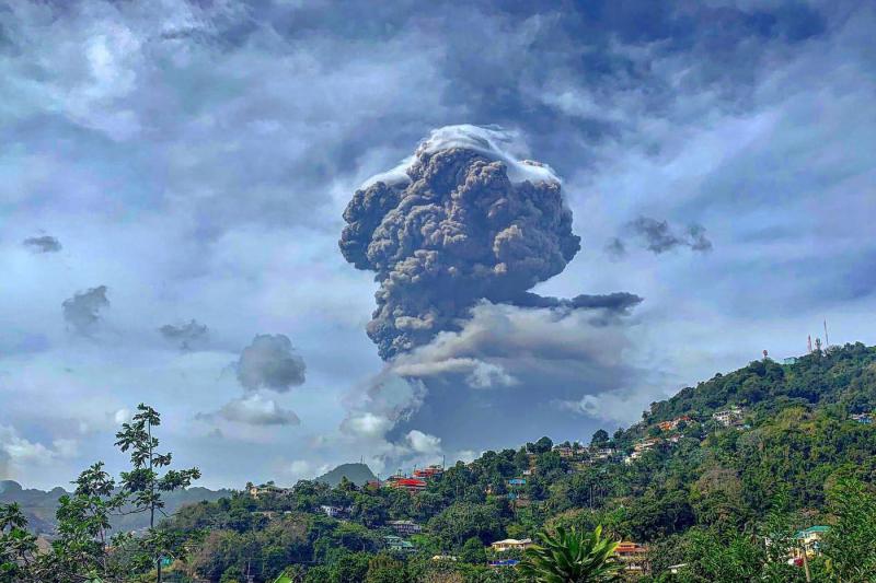 UN Emergency Fund allocates $1M for humanitarian response to La Soufrière volcanic eruption